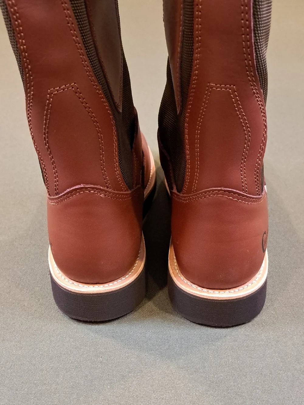 Chippewa Descaro 17" Plain Snake Boot - Color: Russet Espresso - Size: Men 9.5 - Picture 7 of 11